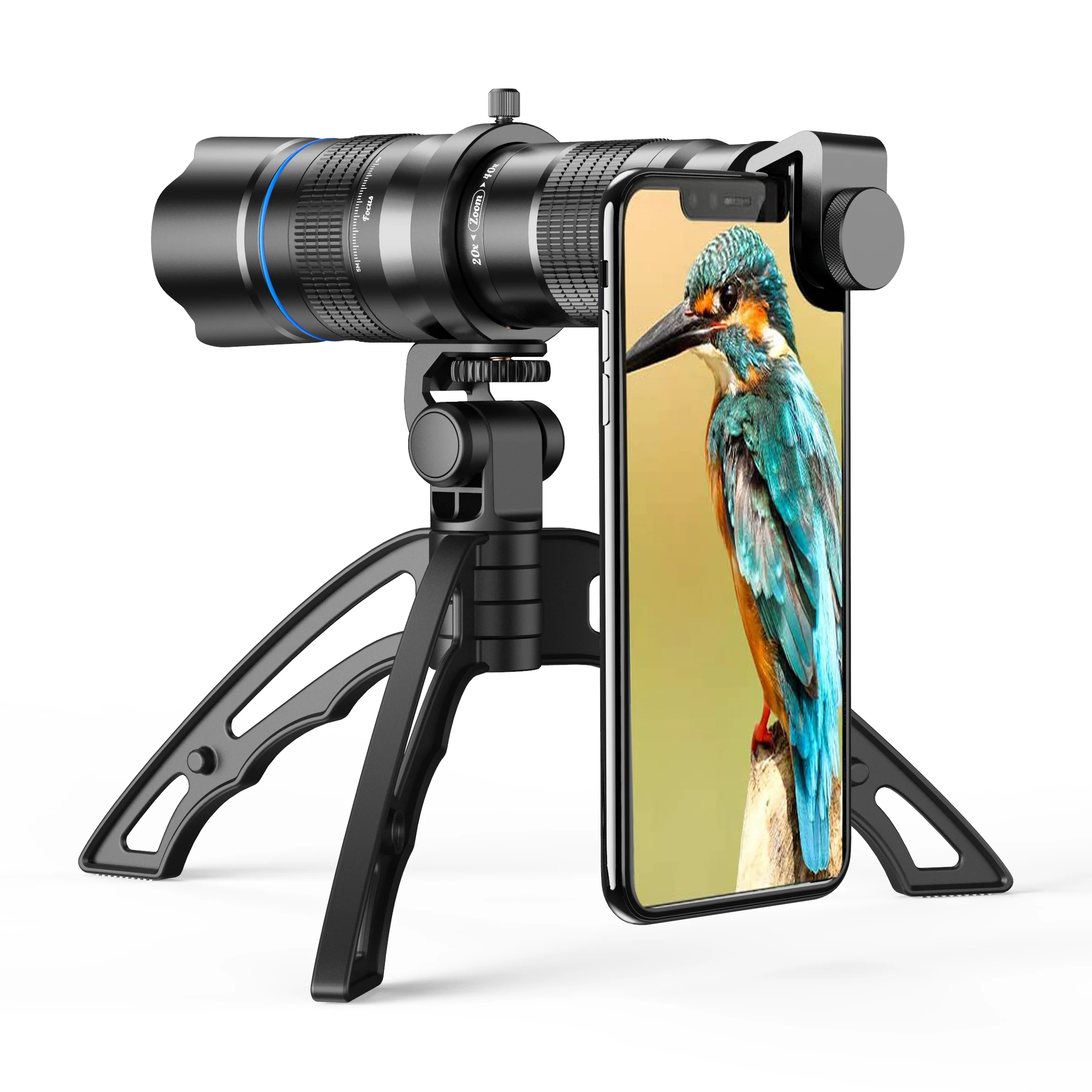 4k hd 20x mobile telephoto lens