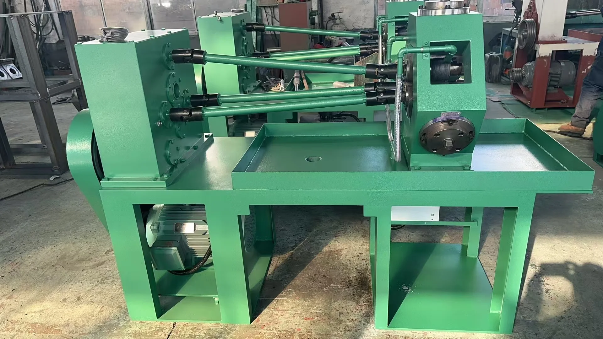 Bw Finned Tube Rolling Mill Extruded Finned Steel Tube Making Machine