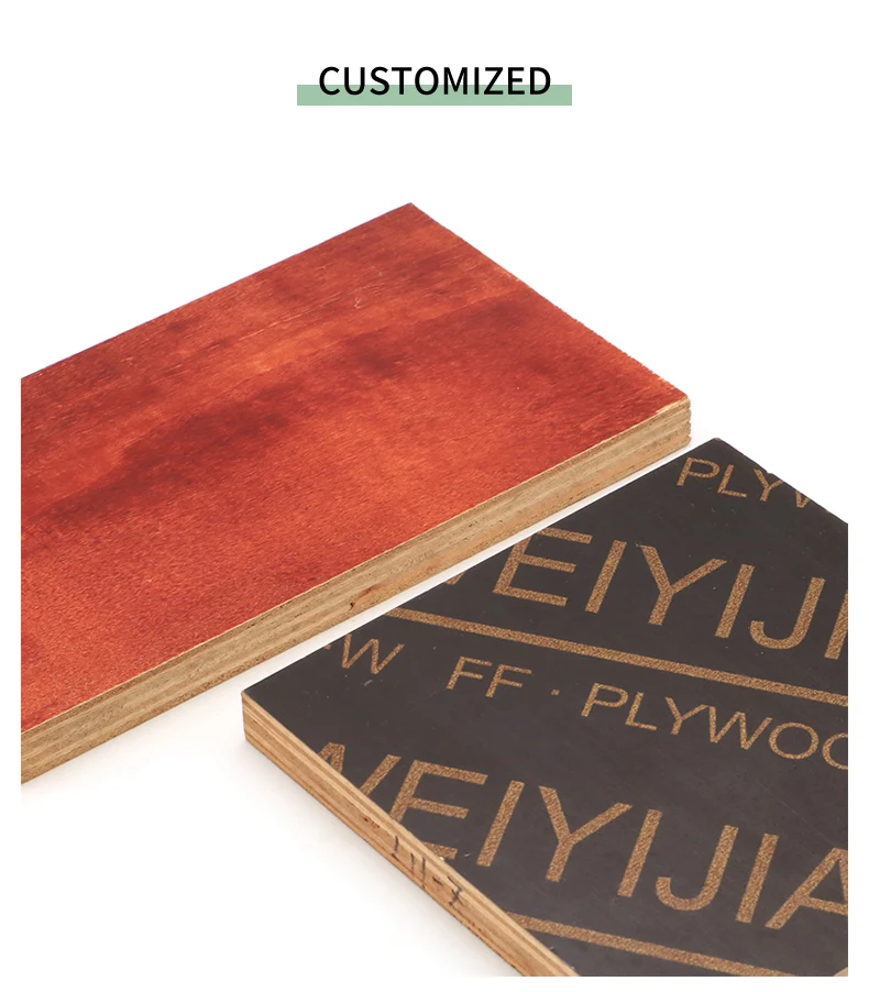 4*8ft High Quality Hardwood Formwork Plywood Film Faced Plywood 12mm ...