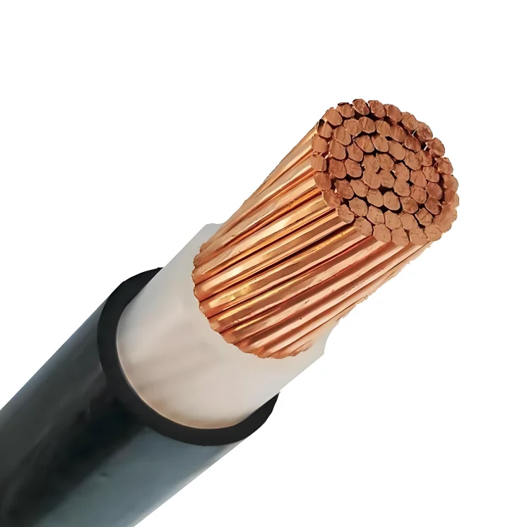 Medium voltage XPLE/PVC sheath insulation 1-core pure copper conductor 1.5mm 75mm 95mm  power cable U1000/R2V/YJV/NYY