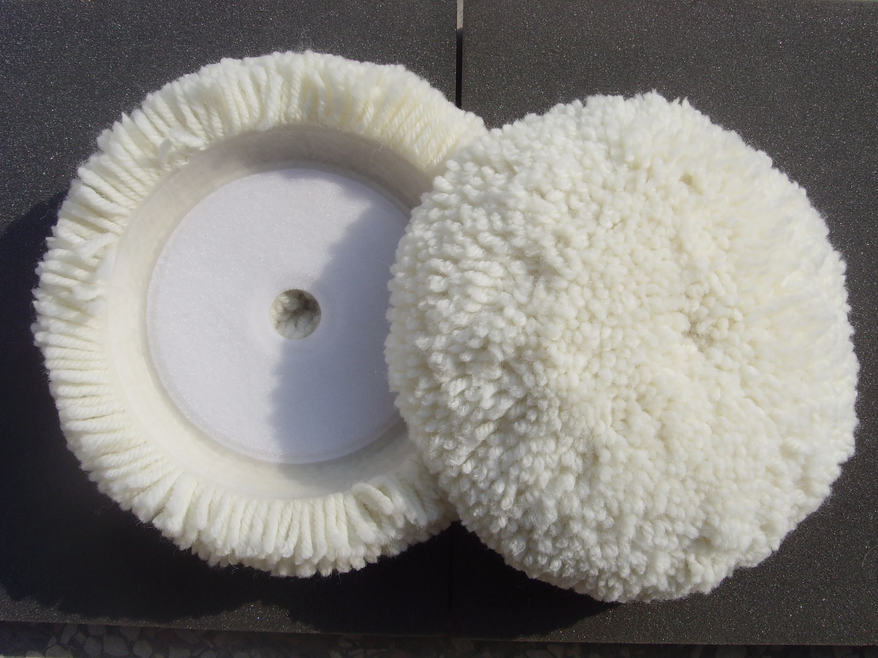 100% австралийская шерстяная полировальная Подушка натурального цвета 7