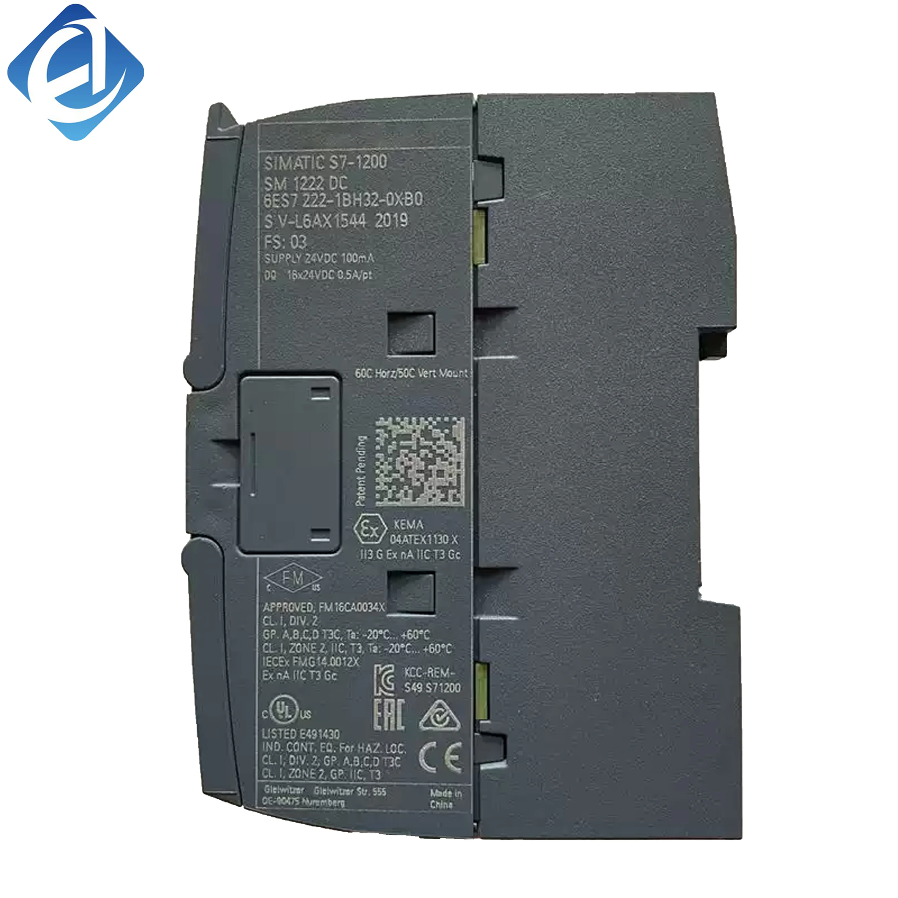 New Original 6ES7 222-1BH32-0XB0 6ES7222-1BH32-0XB0 digital output module for Siemens SIMATIC S7-1200 series, featuring 16 transistor output channels, electrical isolation, fast switching response and high stability.