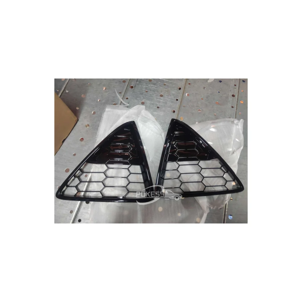 Front Bumper Lower Triangle Plate Honeycomb BM5117K946FW Triangle Hone... — 2