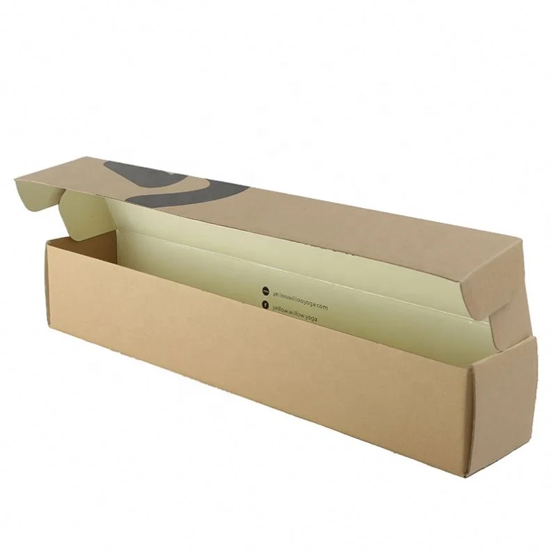 Extra Hard Kraft Cardboard Mailer Postal Corrugated Paper Carton Box for Candle Delivery Airplane Shipping Packaging