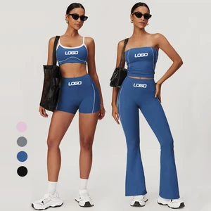 Women Activewear Sportswear Fitness Yoga Wear Yoga Sets Workout Sets for Women Gym Fitness Sets Ropa Deportiva Mujer