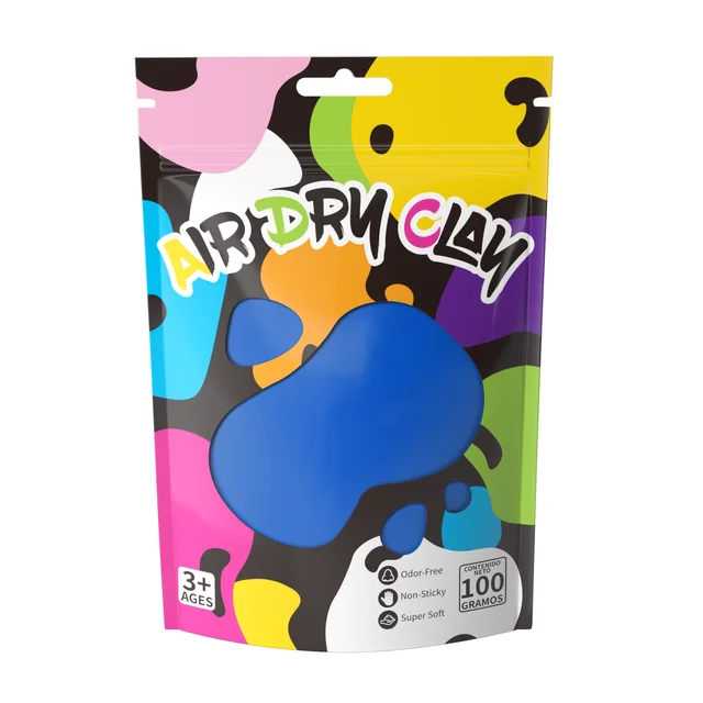 Blue Air Dry Clay, DIY Creative Modeling Clay for Kids, Safe & Non-Toxic,Molding Clay for Sculpting,Great Gift for Boys & Girls