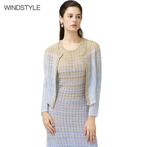 OEM/ODM Romantic French Holiday Gradient Knit for Women Long Sleeve Cost