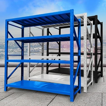adjustable 4 layers 220 pounds per layer Warehouse storage shelf racks metal storage shelves units