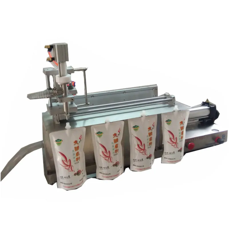 Premade Liquid Spout Pouch Packing Machine Liquid Doypack Filling Sealing Machine Liquid Automatic Horizontal Packing Machine