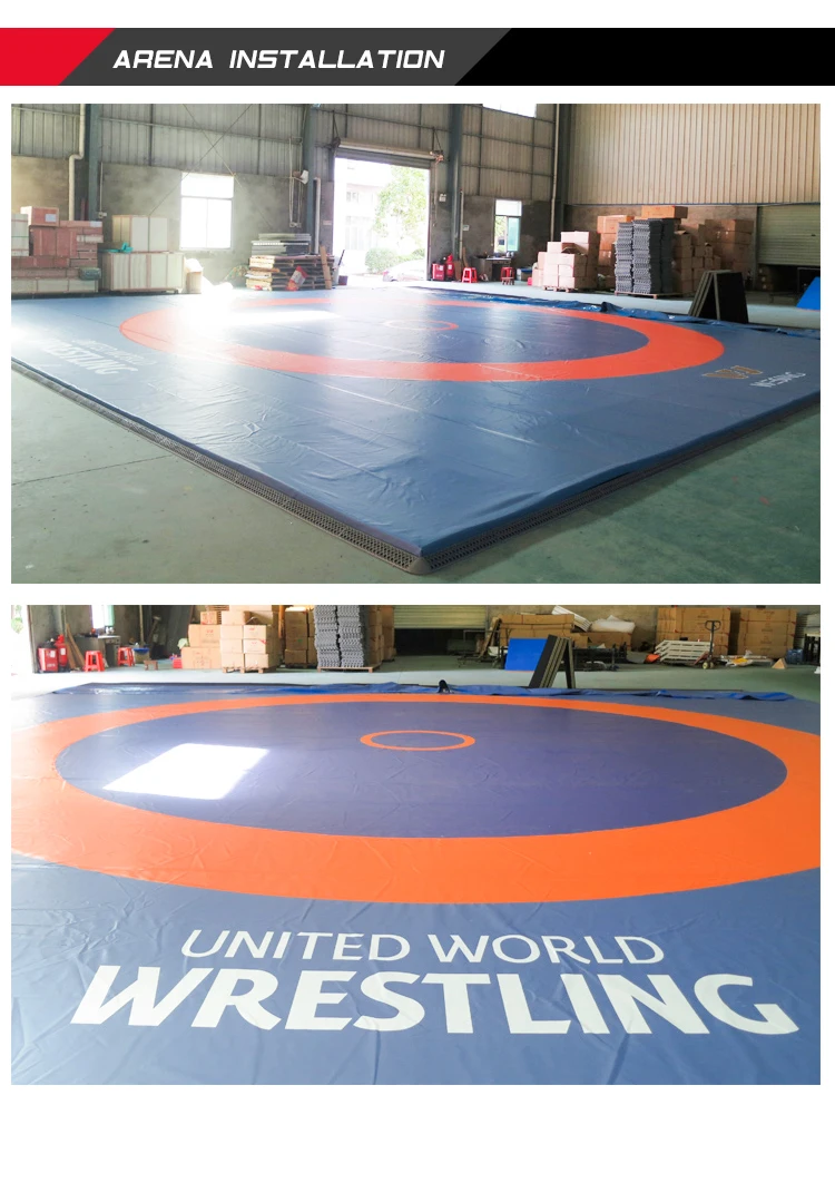 Wesing High Quality Uww Approved Custom Wrestling Mat Pvc Leather Cover ...