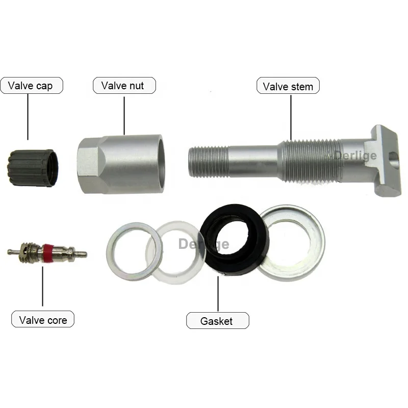thumbnail image 2 of Di-autoparts Universal TPMS Valve Stem Tire Pressure Sensor Cores – Choose Quantity – 19mm Red 2 of 6