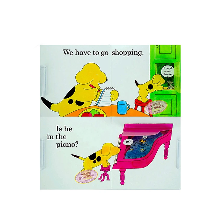 Высококачественная художественная бумага, персонажи мультфильмов на заказ, детская книга, детская картонная печать