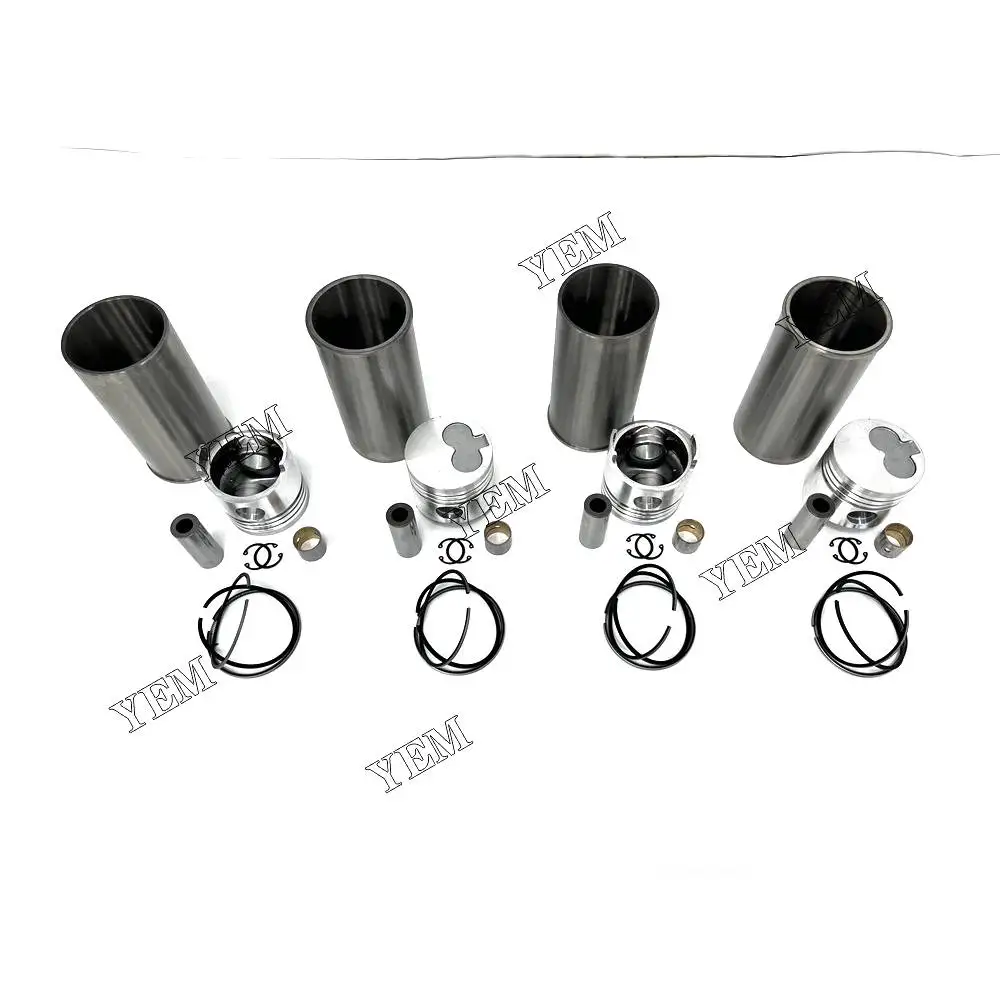 Machinery Engine Spare Parts S2 Overhaul Kit With Cylinder Liner Piston Ring for Mazda 2