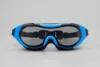 Black and blue-boxed