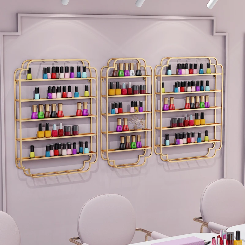 Индивидуальная стойка для демонстрации клея для лака для ногтей Многослойные полки стойка для демонстрации лака для ногтей