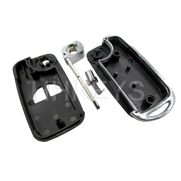 Suzuki Vitara Flip Folding Key Blade No Keypad 2 Button Remote Blank Car Key case Shell With logo