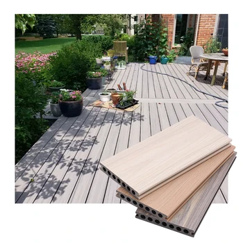 Cheap Price Anti-cracking Hot Sale WPC Composite Co-extrusion Decking Board for outdoor