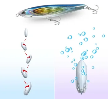 Stainless Steel Floating Water Pencil Sea Fishing 165mm190mm Large Bait Remote Investment Saltwater Fish – Pencil – view 5