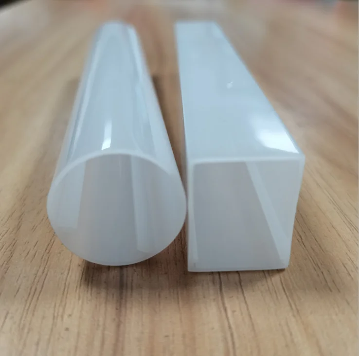 Transparent Acrylic PVC Square Tube Pipe High Pressure Durable Anti-UV ...