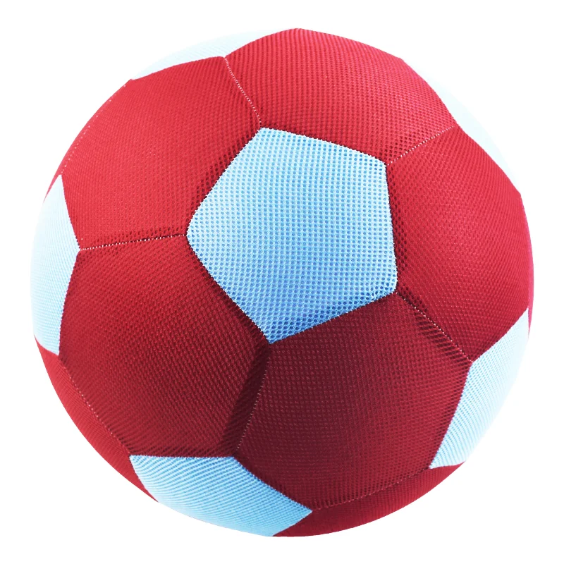 Kids Mesh inflatable ball Jumbo Volleyball Toy Soft Fabric Inflatable Custom Cloth Covered Balls