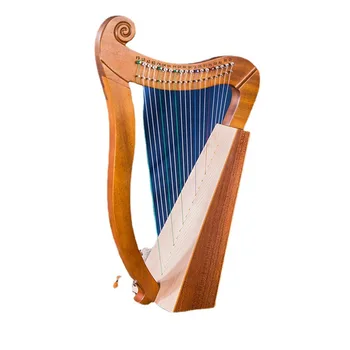 Wholesale of small harp, half key lyre, 19 strings, 15 strings, konghou, portable small lyre by manufacturer, easy to learn