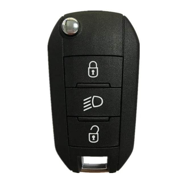 Genuine 3 Buttons 433Mhz HI-TAG AES CHIP 9810666677 Fob Keyless 