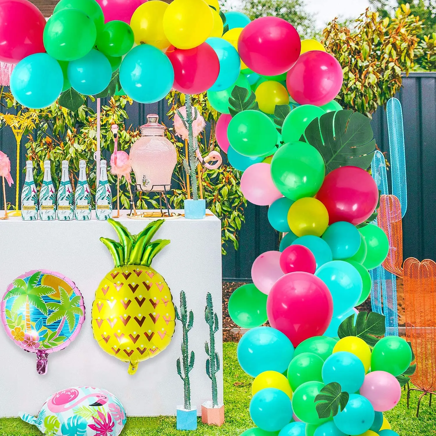 10 Stück Zitronen-Folienballons Für Hawaii-Party, Geburtstag Oder Sommer-Deko – Bunt & Luftig!