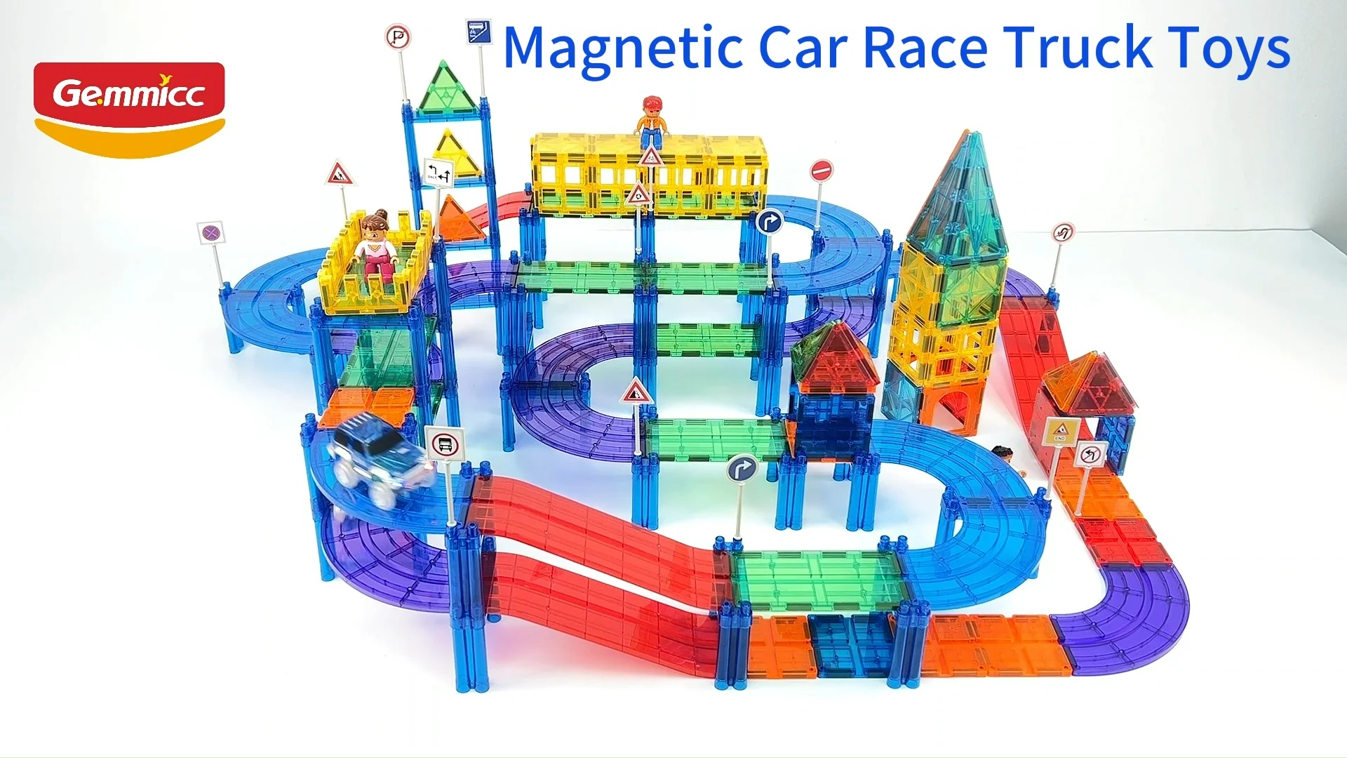 Gemmicc Kid's Building Tiles Toy Set Race Track Toy Buy Race Track Toy,Slot Car Race