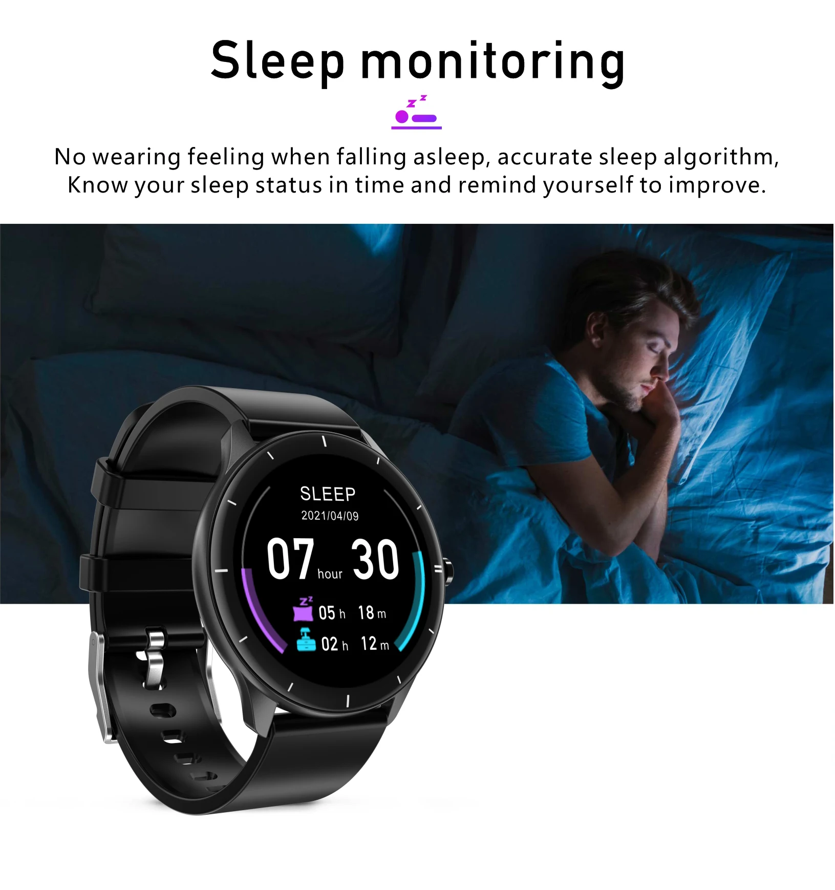 New Model Q21 Smart Watch Wristband Sports Heart Rate Blood Pressure Intelligent Smart Bracelet Smart Watch for Phone