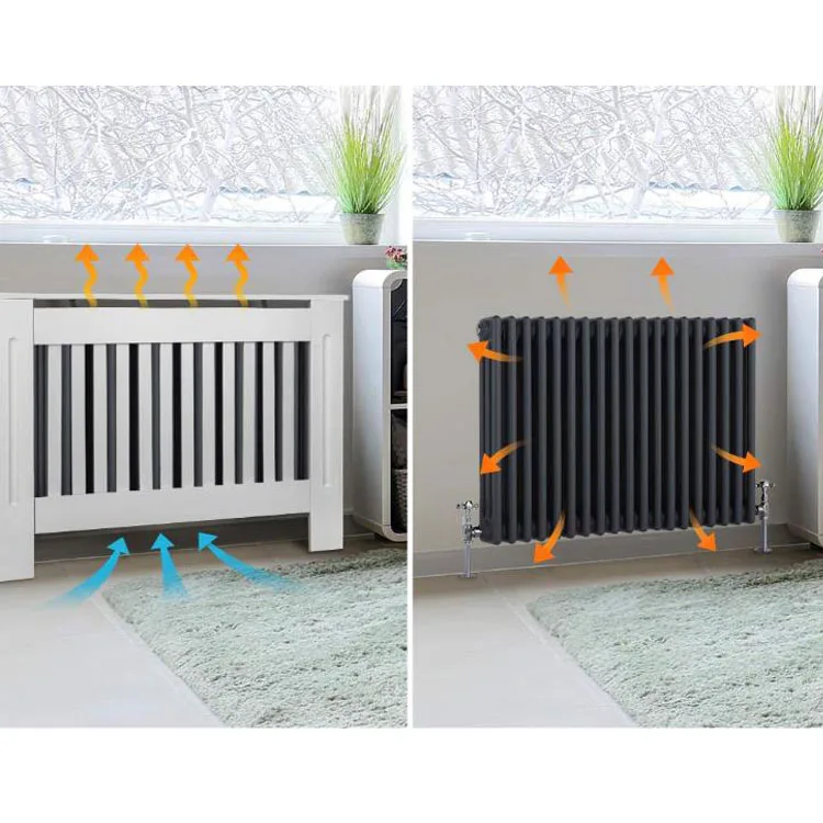 European style practical home furniture radiator cover MDF wood radiator heater cover