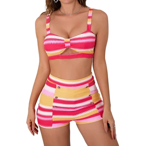 Women's Two Piece Tamanna Bikini Xxx Women in Swimsuit Tiny Ladies Bathing Suit Vintage Swimwear Sexy Bikini Set