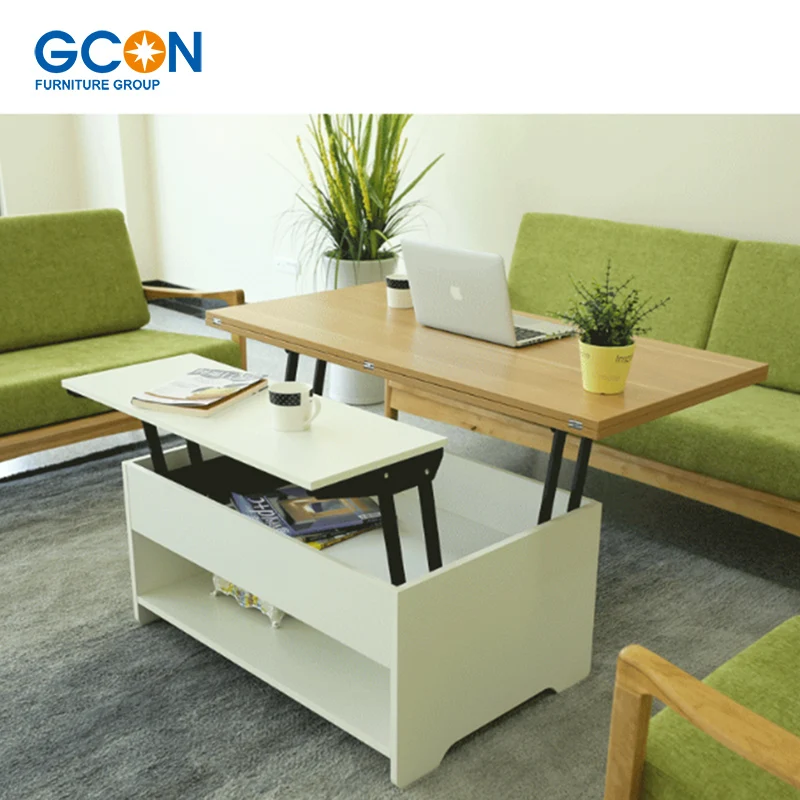 Space Saving Hotel Coffee Table Foldable Dinning Table Furniture