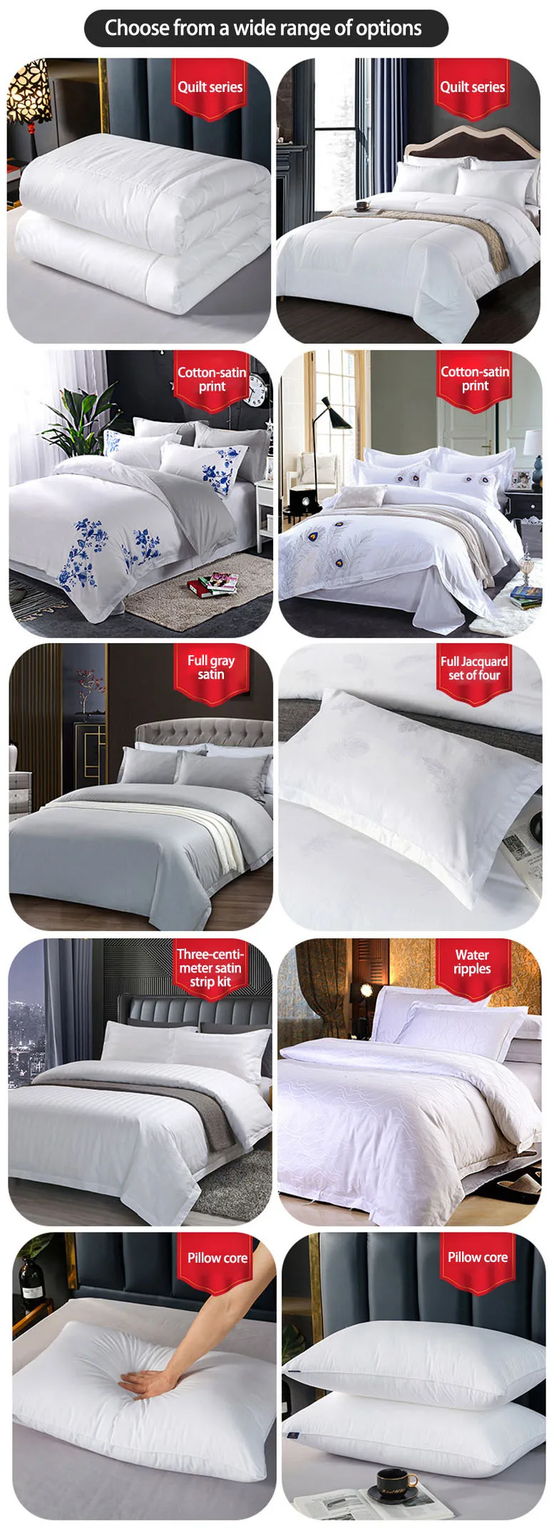 1800 Series 4 Piece Hotel Sheets White Bed L Bedding Set 100 Cotton