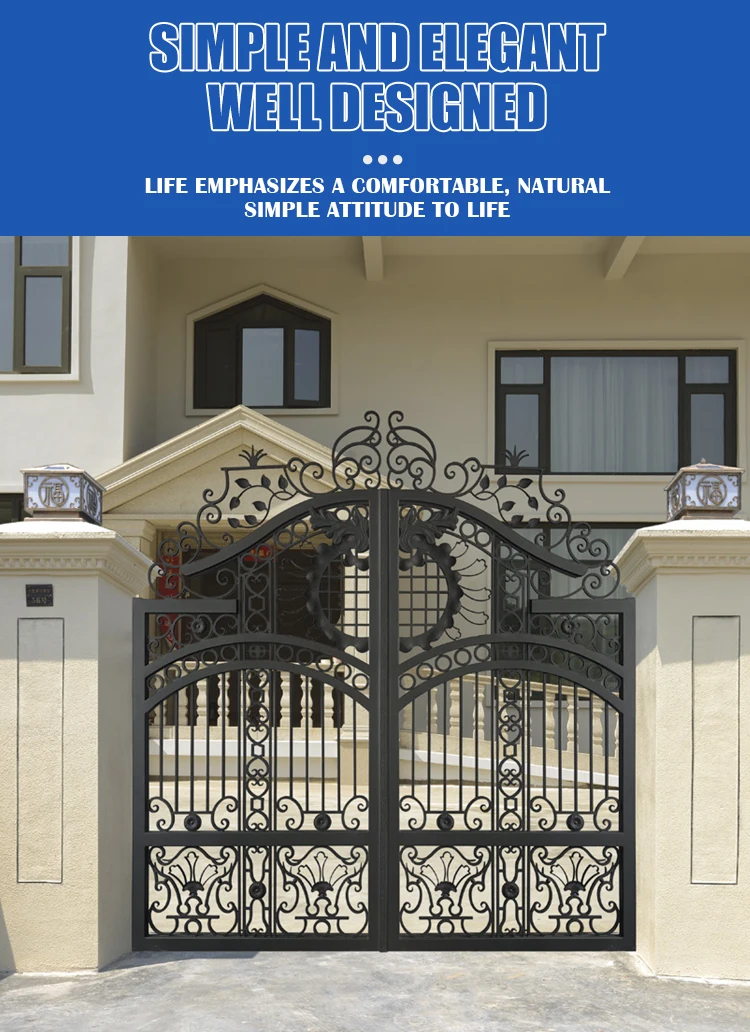 Iron Main Gate Designs Wrought Iron Gate Lock Wrought Iron For Stair