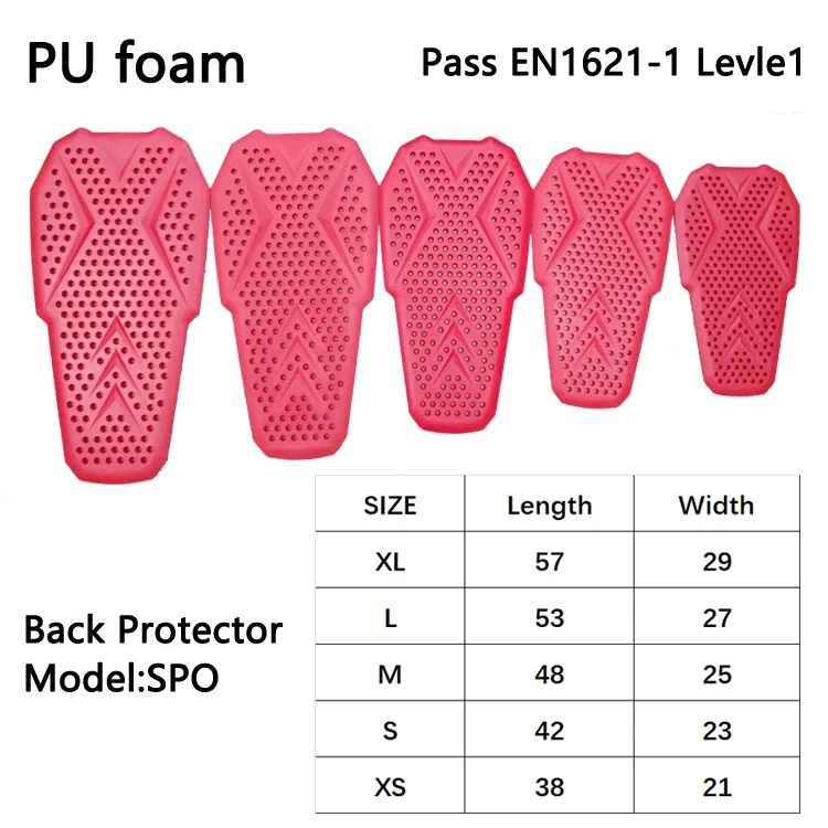 Защитная накладка D3O для спины материал SPO подходит горных и мотоциклов защита лыж сноуборда пять