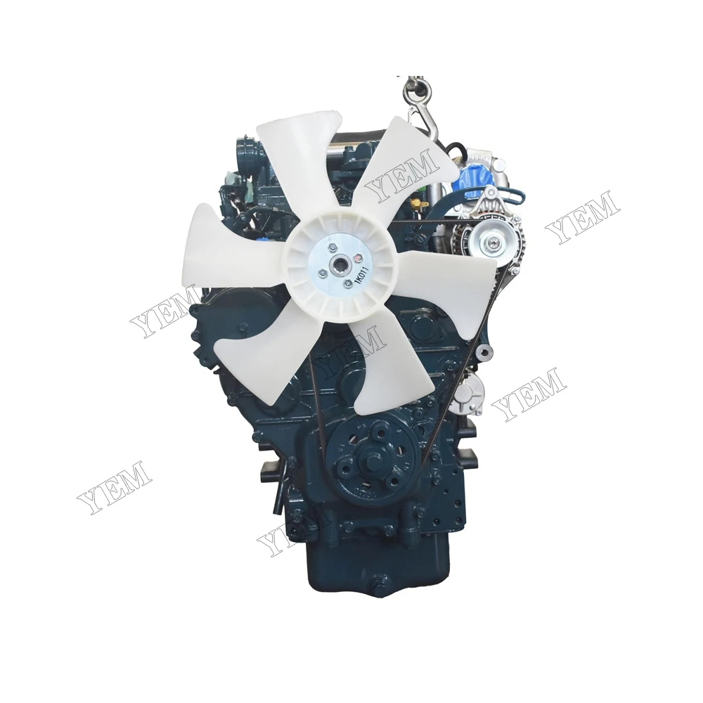 Complete Engine Assembly 60.7KW 2200RPM For Kubota V3800 V3800-DI-T-ET09