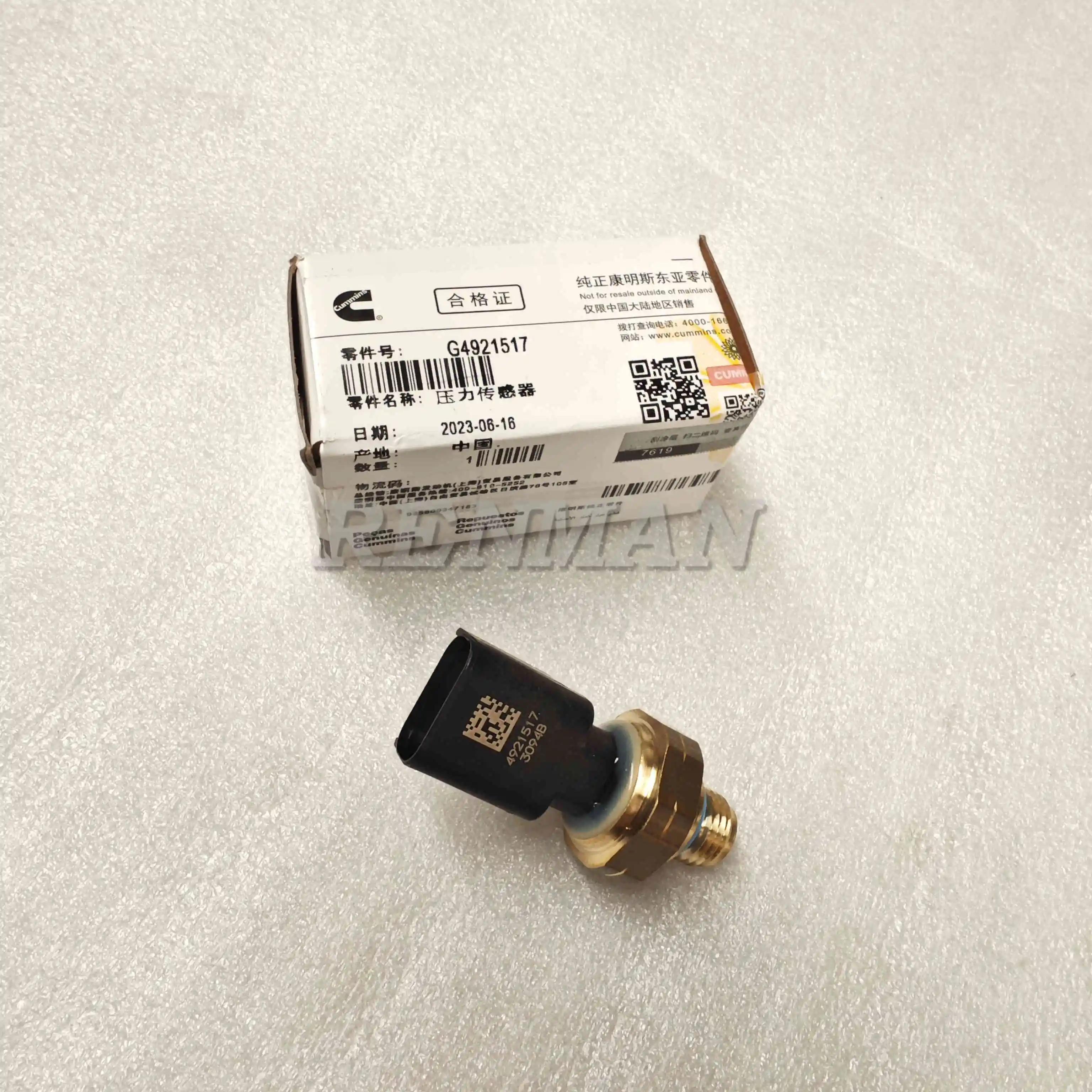 M11 Isle Qsl9 Cummins Oil Pressure Sensor 4087991 4921744 4921517