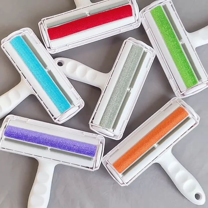 Pet Hair Remover Roller Dog Cat Fur Remover With Selfcleaning Base