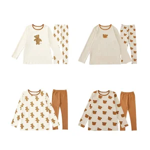 N1866 Custom Boys Pajamas  Child Pajamas Sets Kids High Quality  Custom Made Pajamas Boy