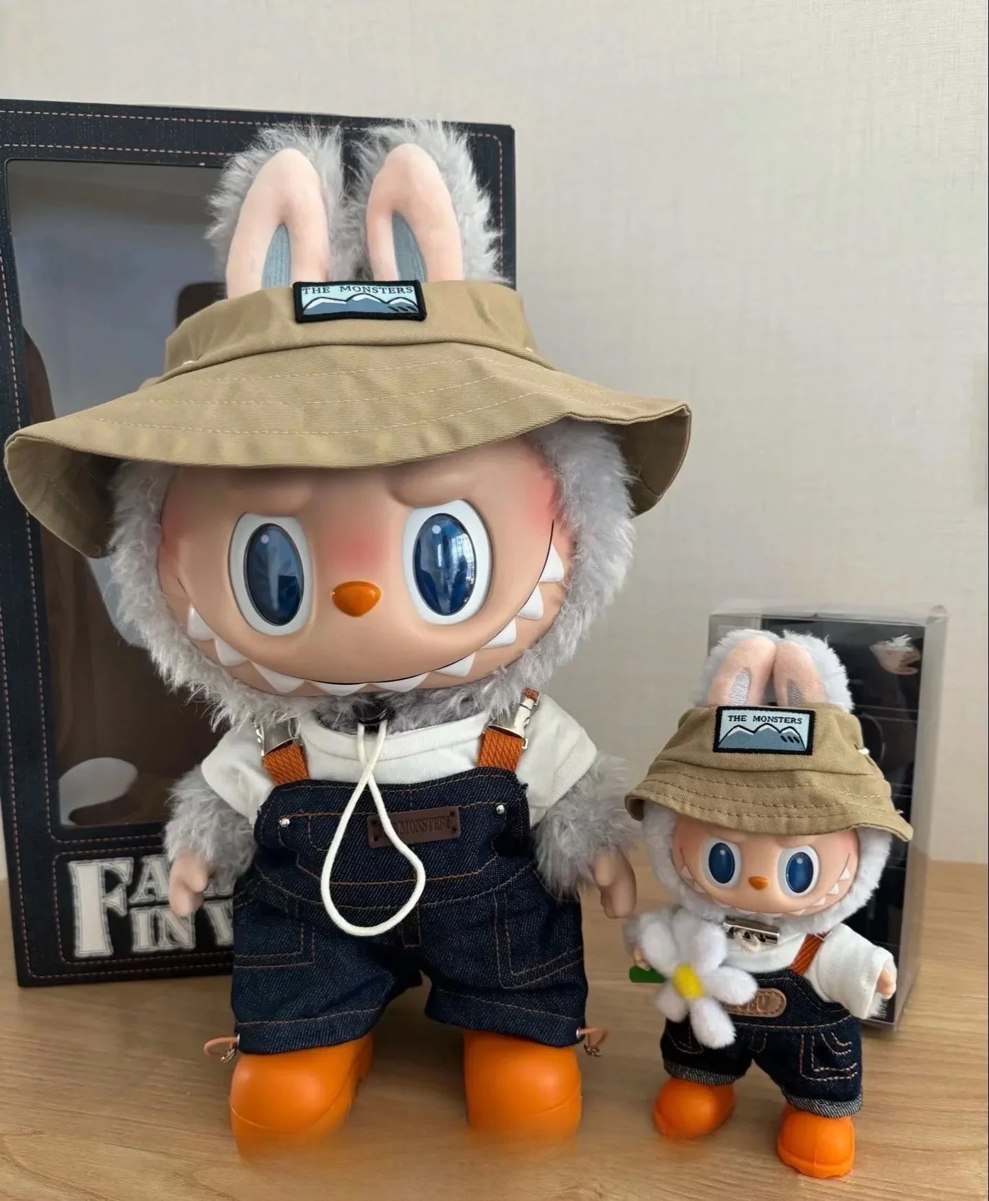 Original Popmart the Monsters Labubu Fall in Wild Farmer