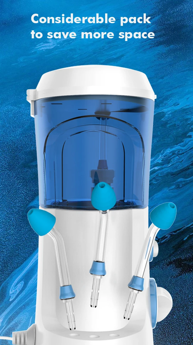 10 уровней давления воды нитью зубная щетка и носовой ирригатор для полости рта воды ирригатор 8 струи воды советы для каждого члена семьи 600 мл Электрический ирригатор носовой