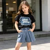 Set blu nero