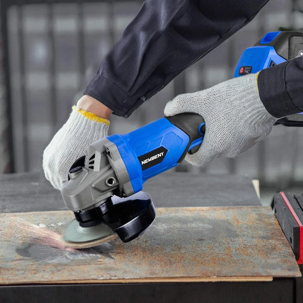 125mm Cordless Angle Grinder 12000RPM Brushless Power Tool