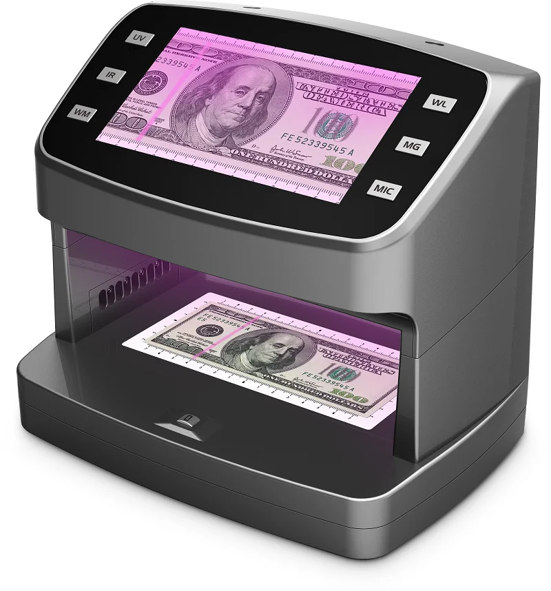 Dual Band Infrared Camera Money Banknote Bill Cash Currency UV Detector