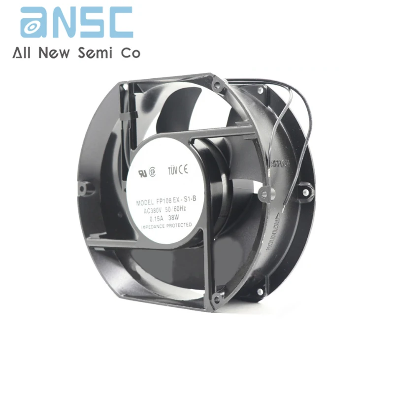 Original Axial flow fan (380V)FP-108 EX-S1-B 380V 38W 0.15A Industrial AC axial flow cooling fan