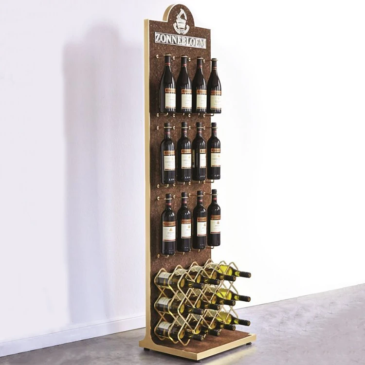 Bollte Shape POS VODKA Wine  Display Stand