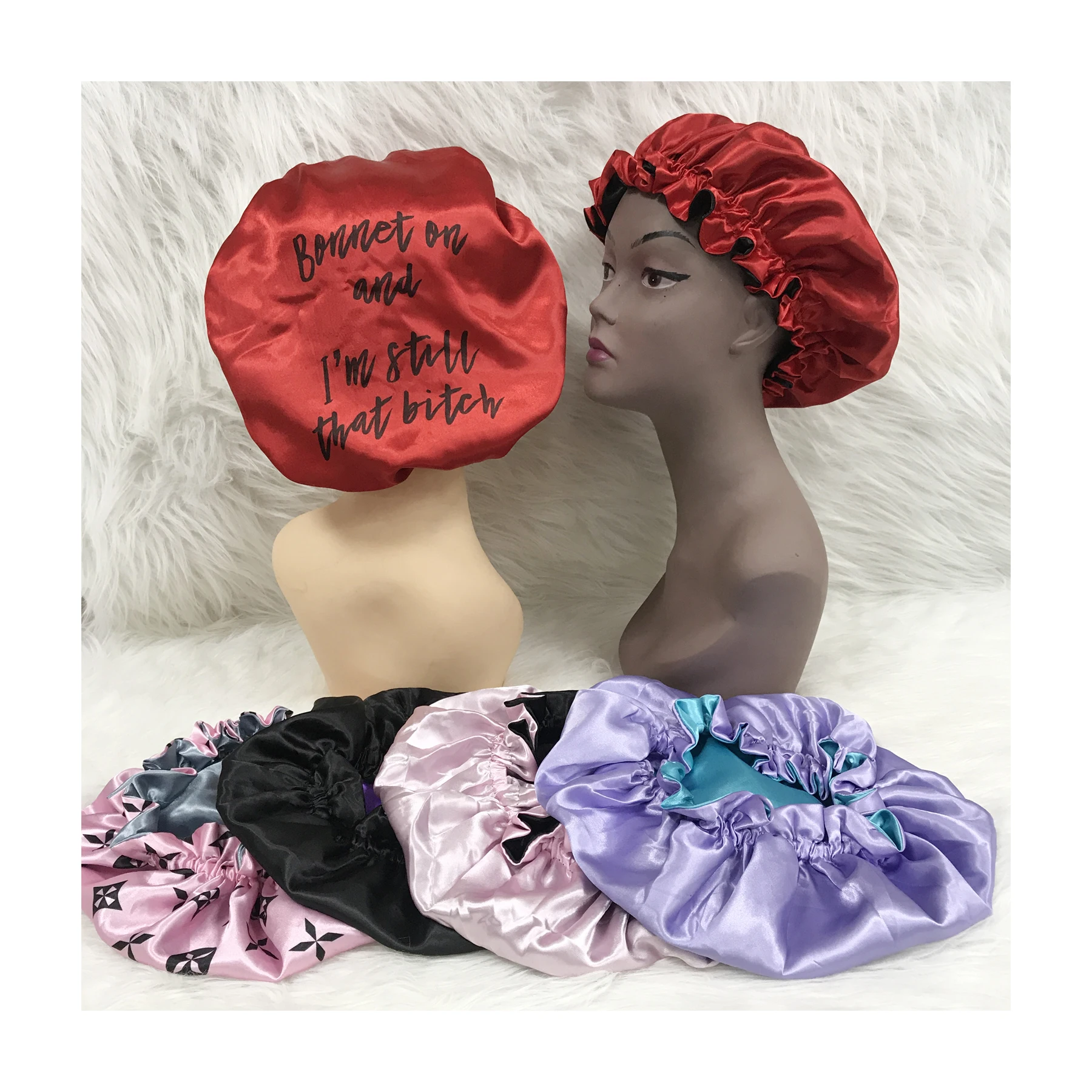 Silk Designer Bonnet - Designer Products - Kstylesco - Fashion Label