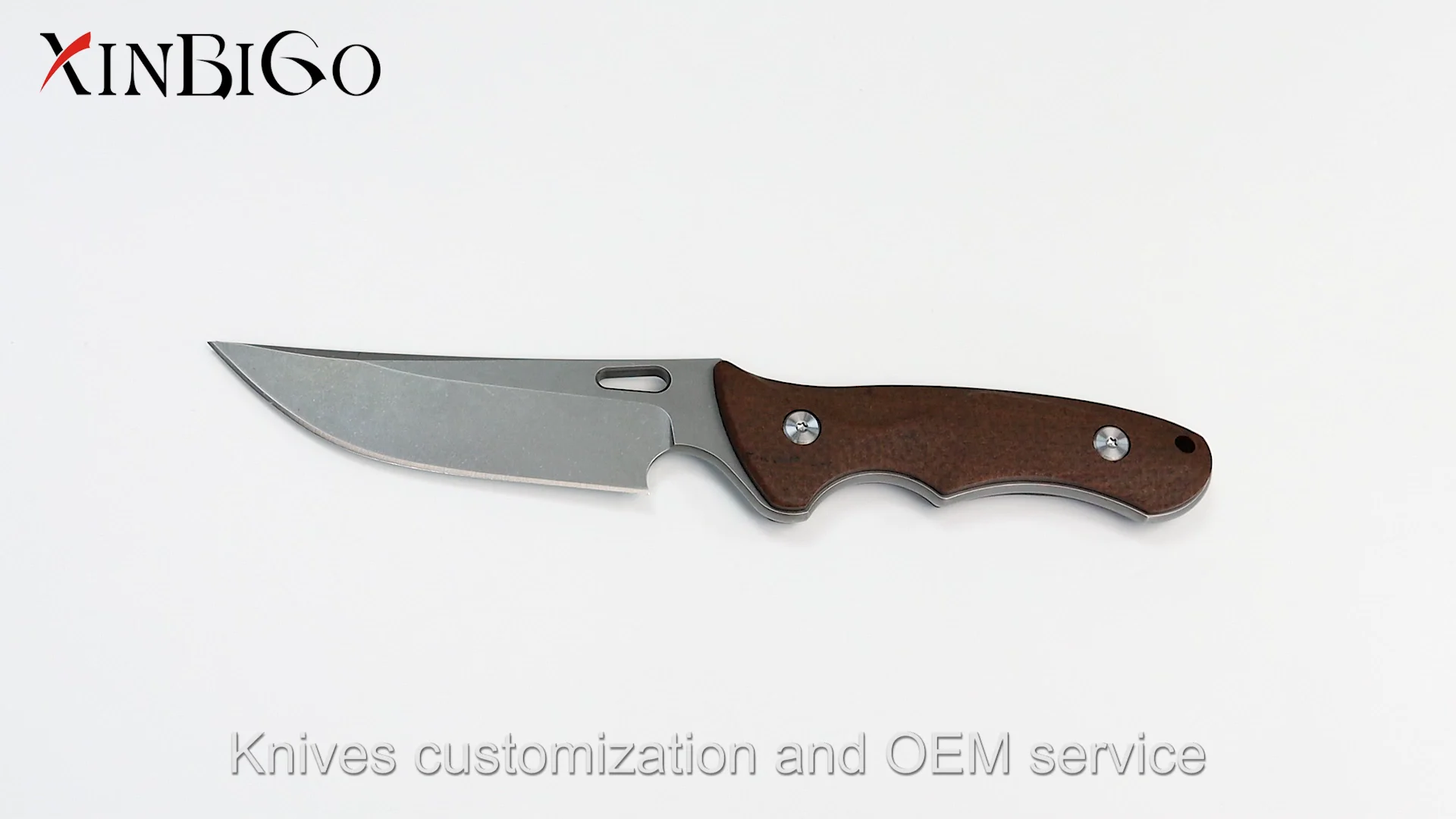 2023 New Micarta Handle Hunting Knife D2 Outdoor Camping Survival