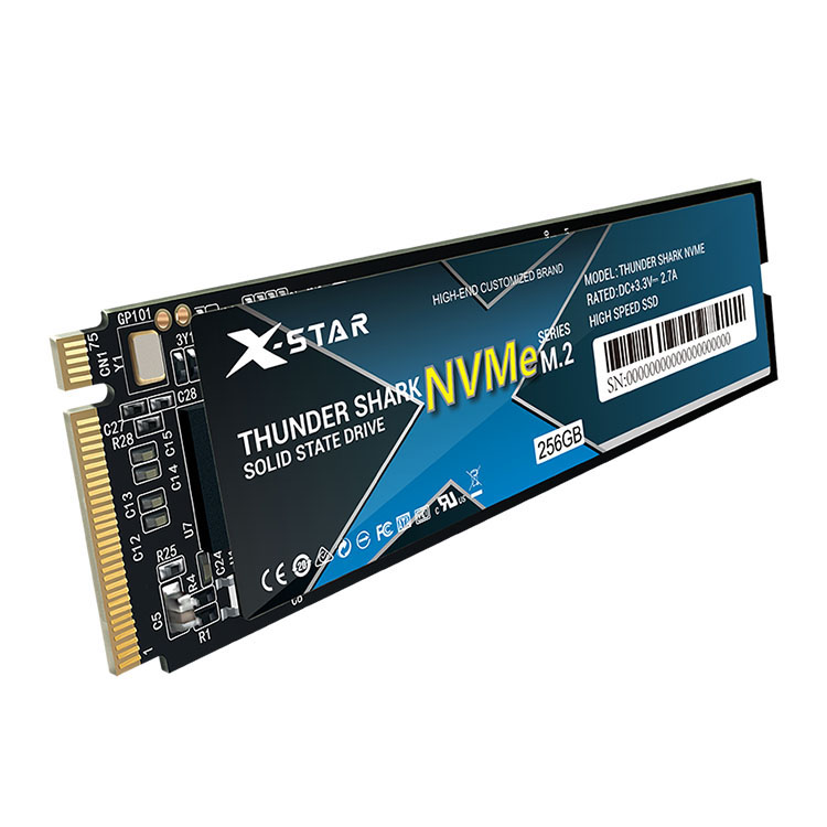 
 Жесткий диск X-Star m2 PCIe nvme m.2 ssd 2280 256 ГБ для ноутбука и настольного компьютера  