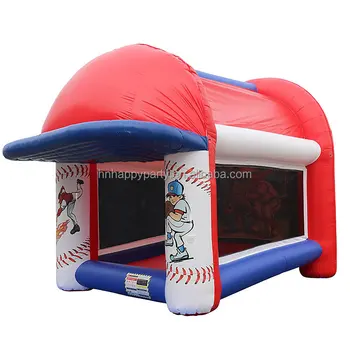 Commercial 18 OZ PVC professional inflatable sports baseball games for children's game events in sale